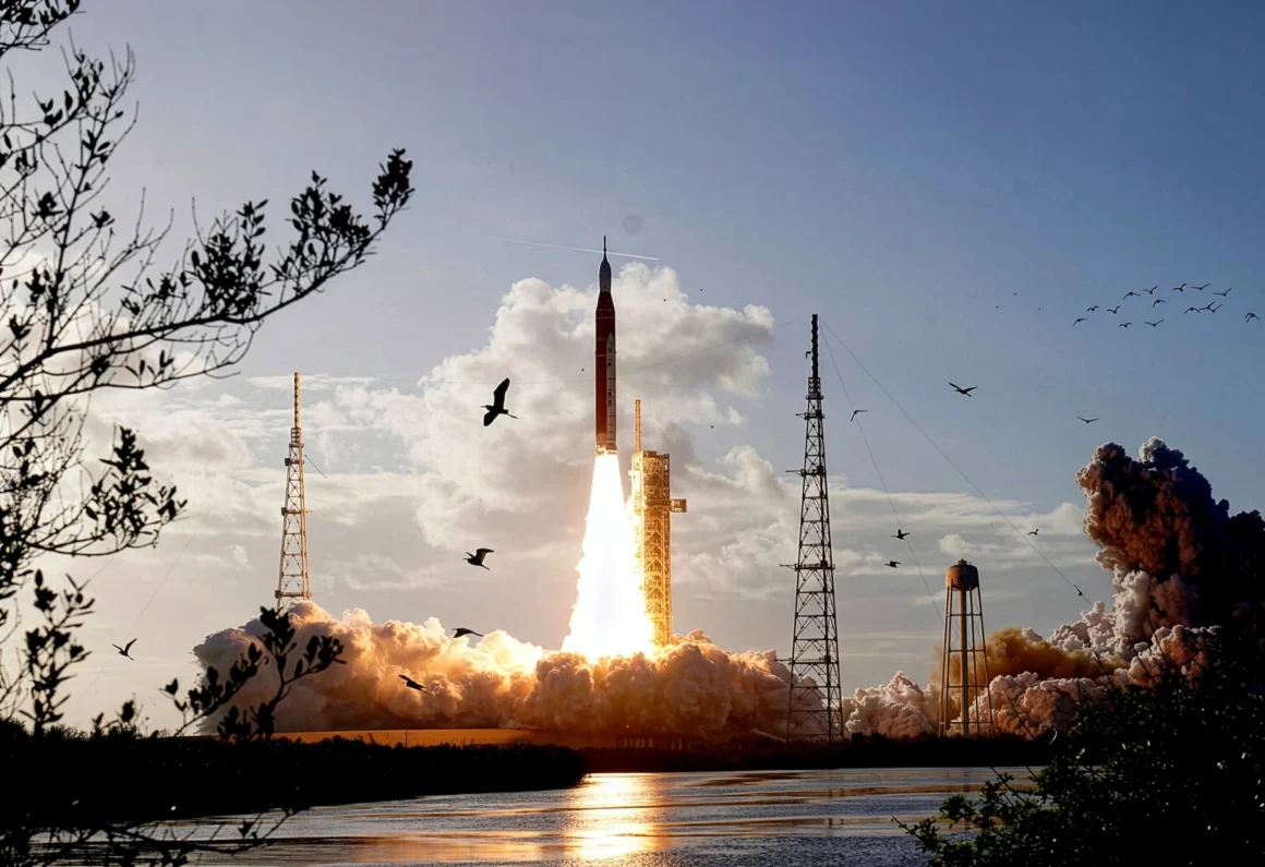 Artemis II Launch Hero Moment